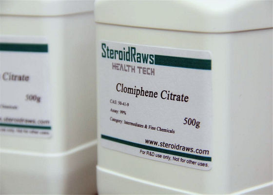 El levantamiento de pesas del citrato de Clomiphene complementa no. de CAS de los polvos de los esteroides: 50-41-9