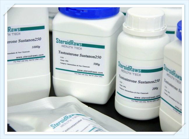 El esteroide crudo mezclado blanco pulveriza su-250 estándar de la testosterona Sustanon250 USP
